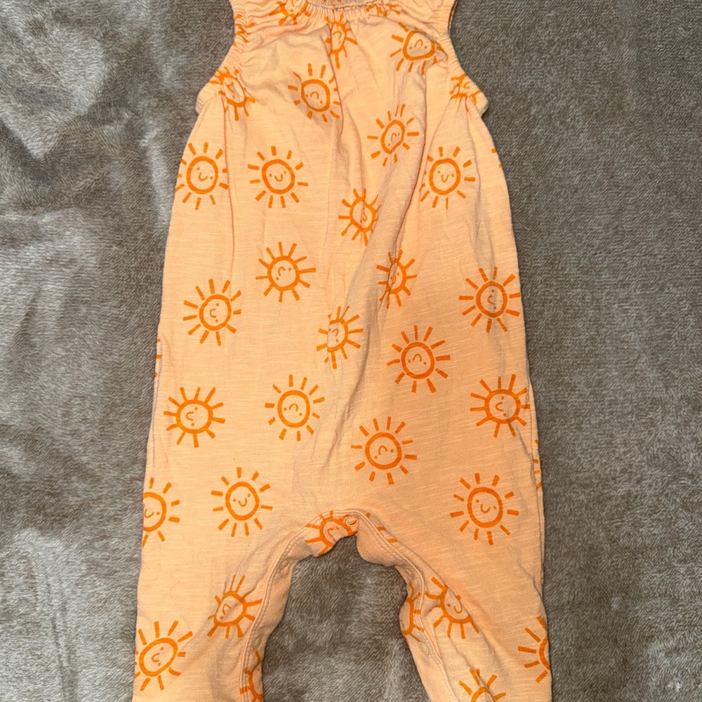 3-6 month Colorful Baby Rompers Set - Picture 4 of 8